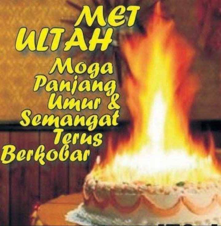 meme lucu ngerayain ulang tahun (twitter.com/pinnapleaple)