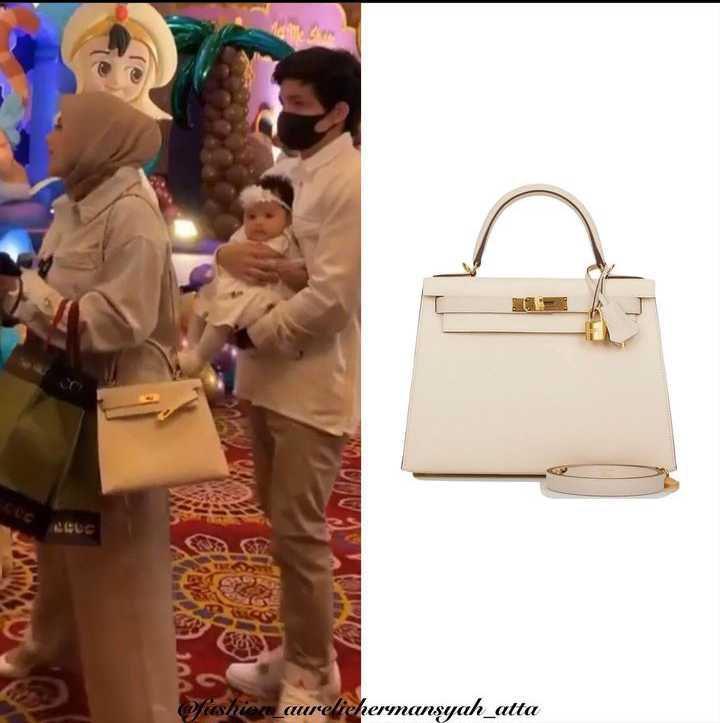 foto Aurel dan tas(Instagram/fashion_aureliehermasyah_atta)