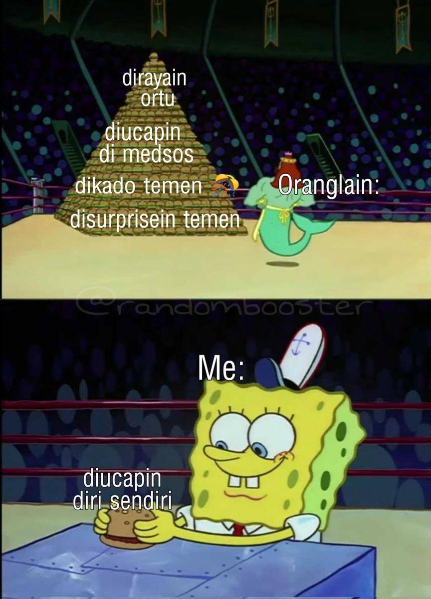 meme lucu ngerayain ulang tahun (twitter.com/vlsptnt)