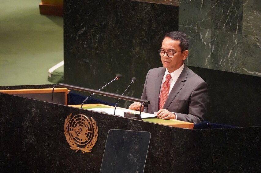 Dirjen Multilateral Kemlu RI, Tri Tharyat. (dok. Kemlu RI)