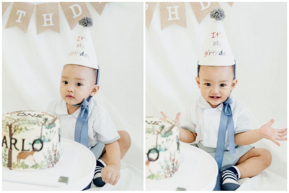 Genap Setahun, 10 Pemotretan Arlo, Anak Afifah Yusuf yang Menggemaskan