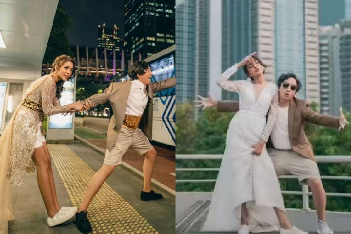 10 Photoshoot Ge Pamungkas dan Istri, Kayak Foto Prewedding Lagi