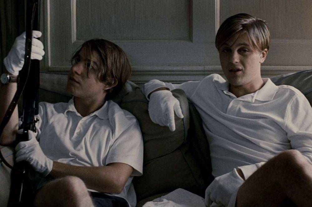 Brady Corbet dan Michael Pitt dalam film Funny Games (dok. Celluloid Dreams/Funny Games)