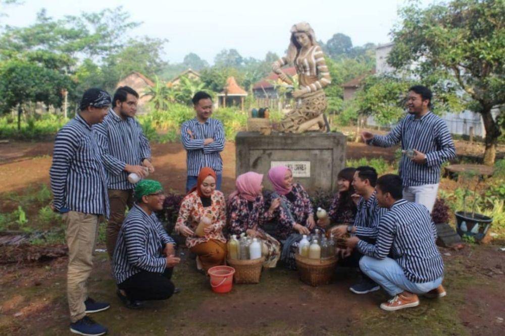ikon pembuatan jamu tradisional di Desa Wonolopo (instagram.com/dewi.wonolopo)