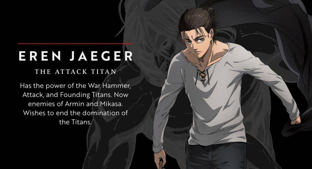 Eren Jaeger dalam serial anime Attack on Titan Season 4 (dok. MAPPA/Attack on Titan)