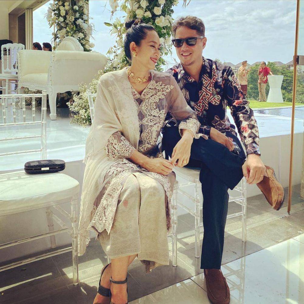 Happy Salma dan Tjokorda Bagus Dwi Santana Kertayasa (instagram.com/happysalma)