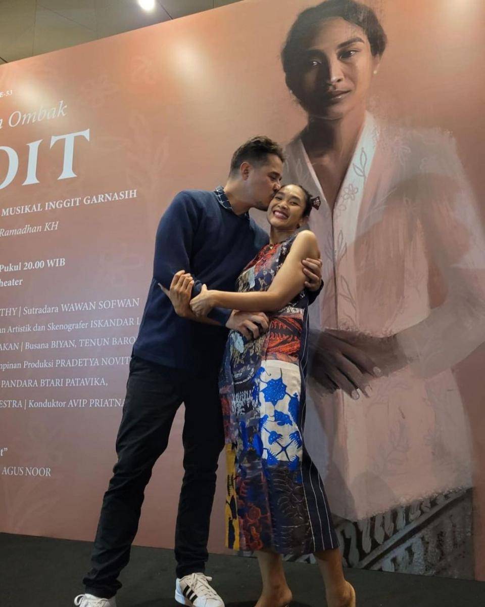 Happy Salma dan Tjokorda Bagus Dwi Santana Kertayasa (instagram.com/happysalma)