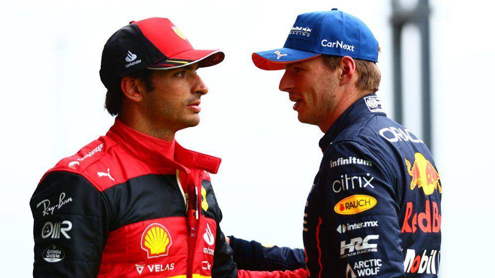 Carlos Sainz dan Max Verstappen (formula1.com)