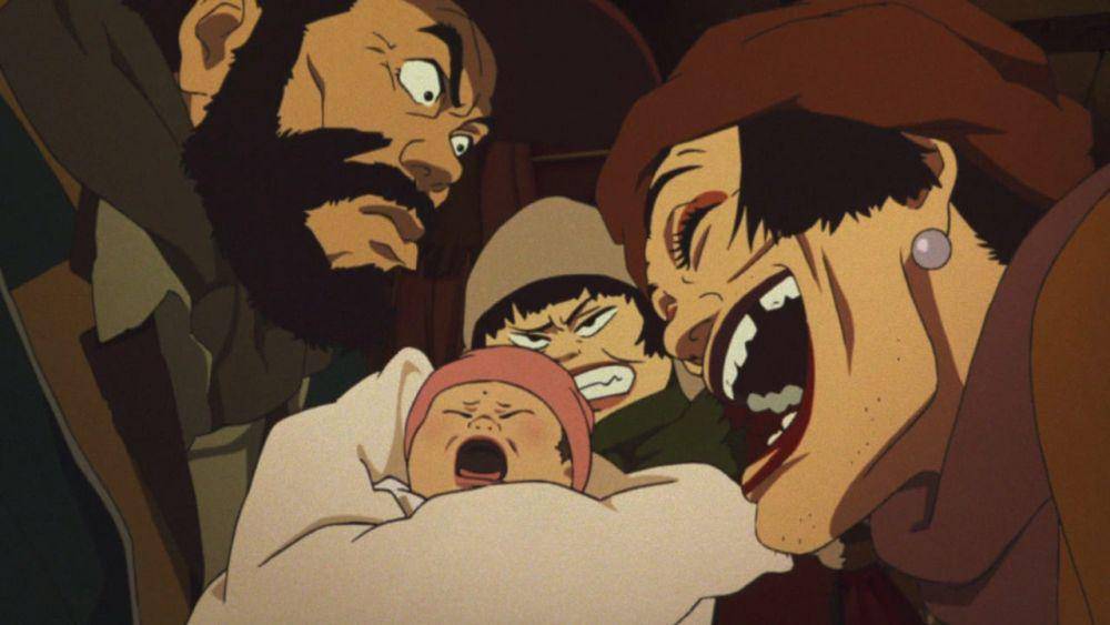 cuplikan film Tokyo Godfathers (dok. Madhouse Inc.)