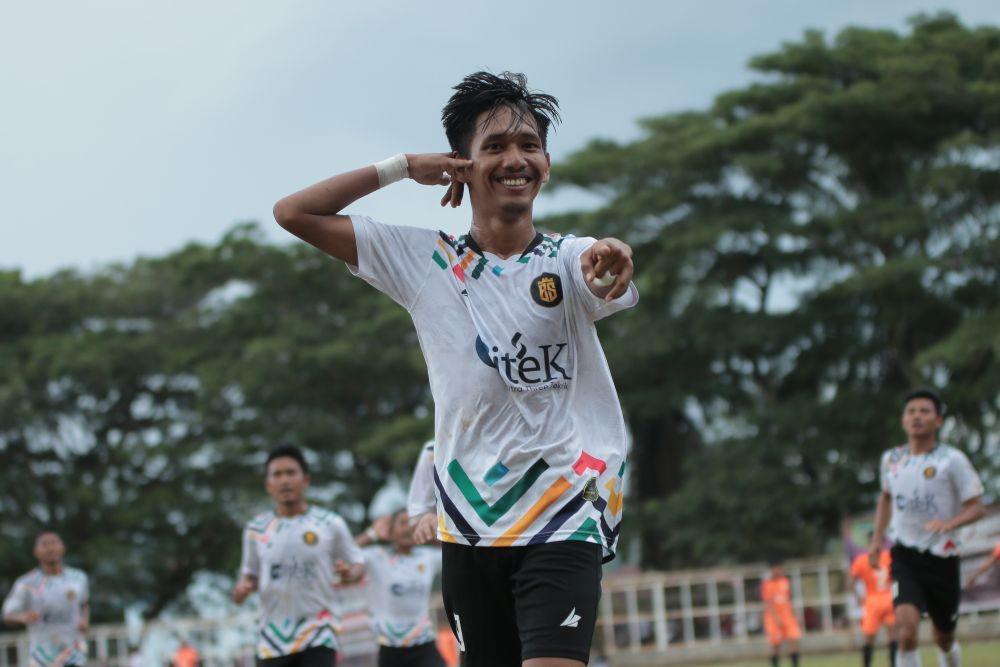 Cetak Hattrick, Rizky Yakin Bisa Bawa Ar Rasyid FC ke Final Bonas Cup