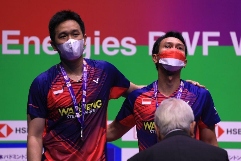 Bawa Perak di Kejuaraan Dunia 2022, Hendra/Ahsan Minta Maaf