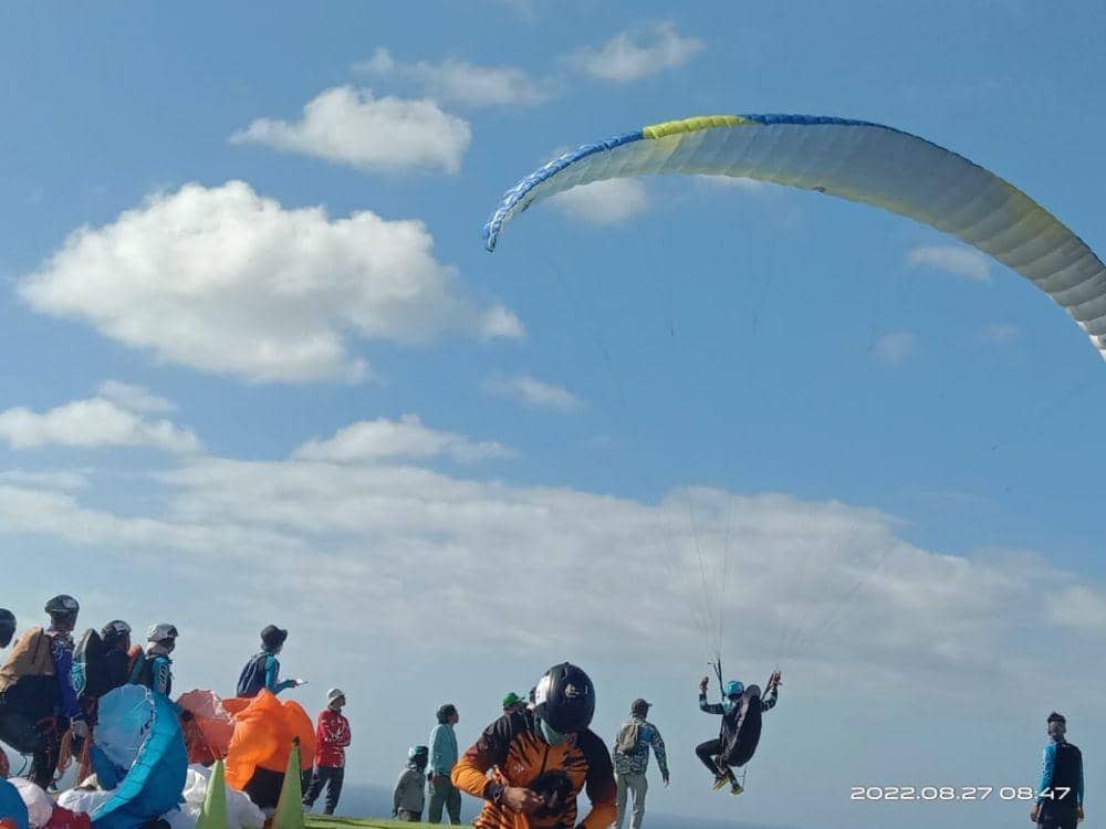 Atlet Paralayang Bali Gagal di Kandang Sendiri