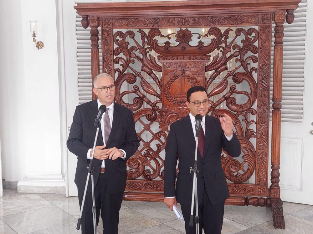 Wali Kota Rotterdam Sambangi Balai Kota, Anies: Kami Punya Kesamaan