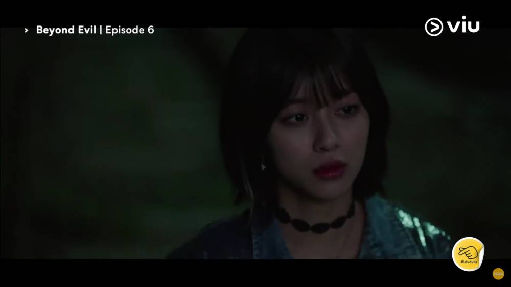 Kang Min Ah di drama Beyond Evil (YouTube.com/Viu Indonesia)