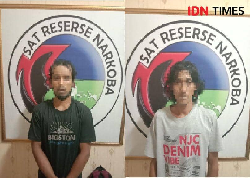 Tersangka MA dan FK (IDN Times/Ervan)
