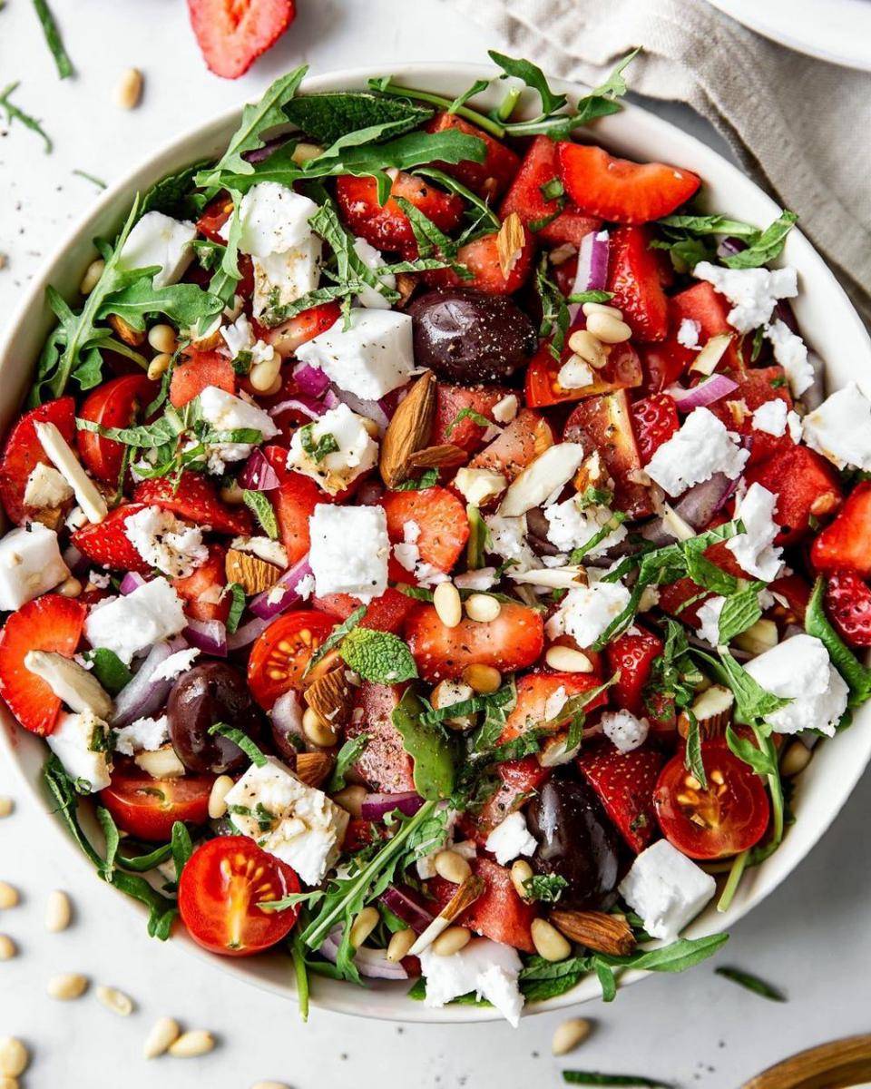 Greek salad (instagram.com/alicepages)