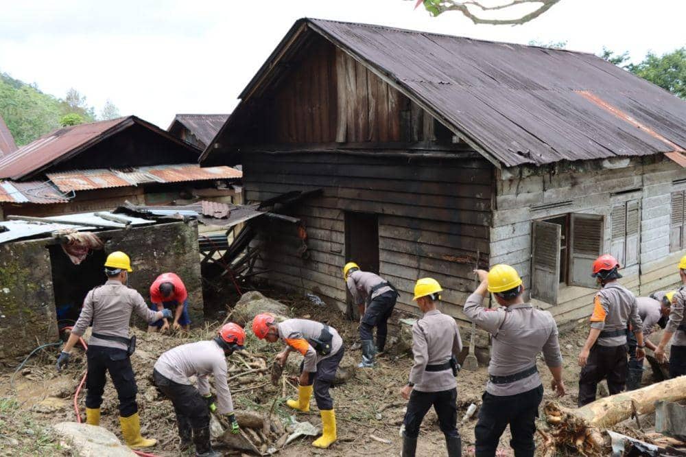 Banjir Bandang dan Longsor di Toba, Sejumlah Rumah Rusak