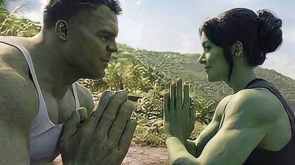Hulk dan She-Hulk (dok. Marvel Studios/She-Hulk: Attorney at Law)