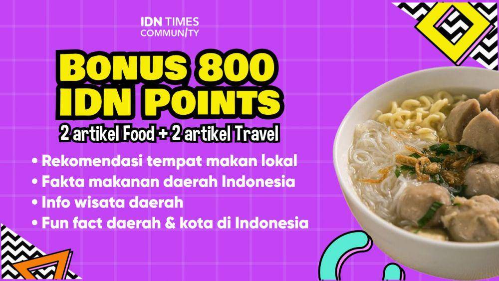 Kumpulan bonus IDN Points IDN Times Community (IDN Times/Sukma Mardya Shakti)