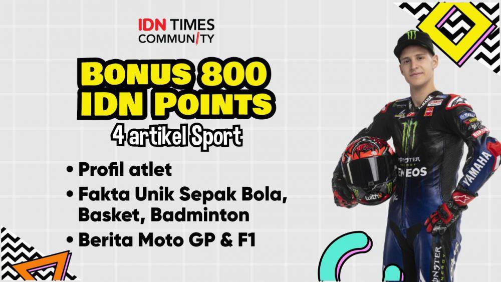 Kumpulan bonus IDN Points IDN Times Community (IDN Times/Sukma Mardya Shakti)