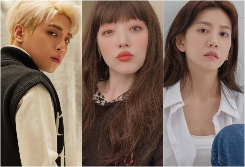 Jonghyun SHINee (twitter.com/SHINee) | Sulli (instagram.com/jelly_jilli) | Yoo Joo Eun (instagram.com/gil_beauty_)