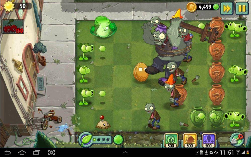 ilustrasi Plant vs Zombie 2 (dok. PlayStore/EA)