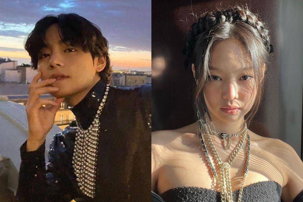 V BTS dan Jennie BLACKPINK (instagram.com/thv | instagram.com/jennierubyjane)