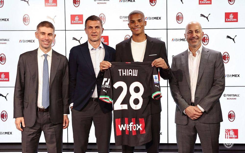 Malick Thiaw (twitter.com/acmilan)