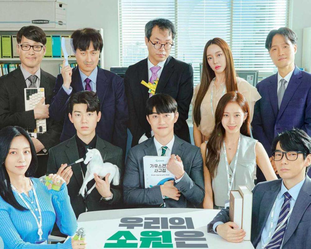 Adaptasi Webtun, 10 Poster Karakter Pemain Drama Gaus Electronics