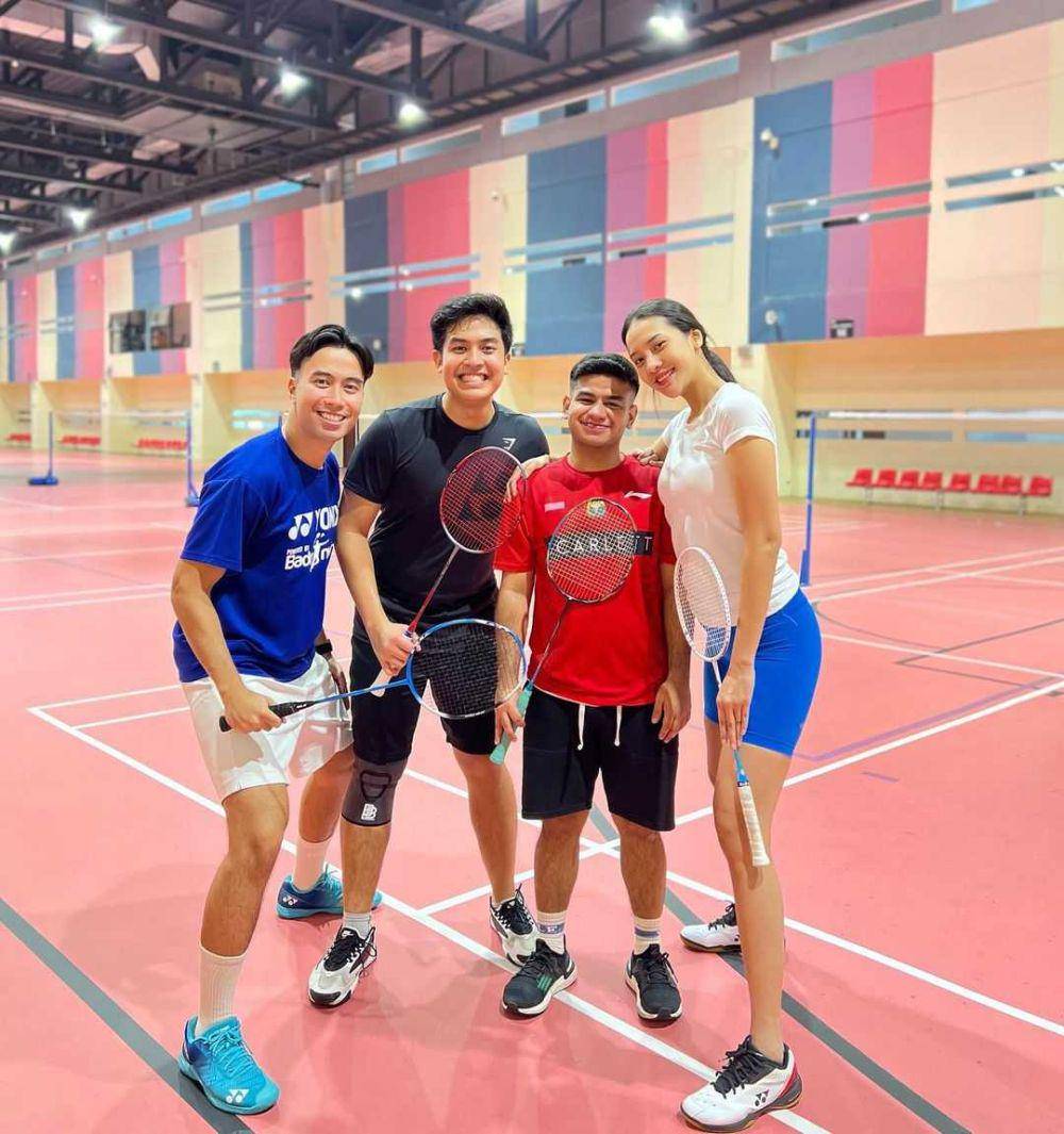 Keseruan Jerome Polin dkk. (instagram.com/anyageraldine)