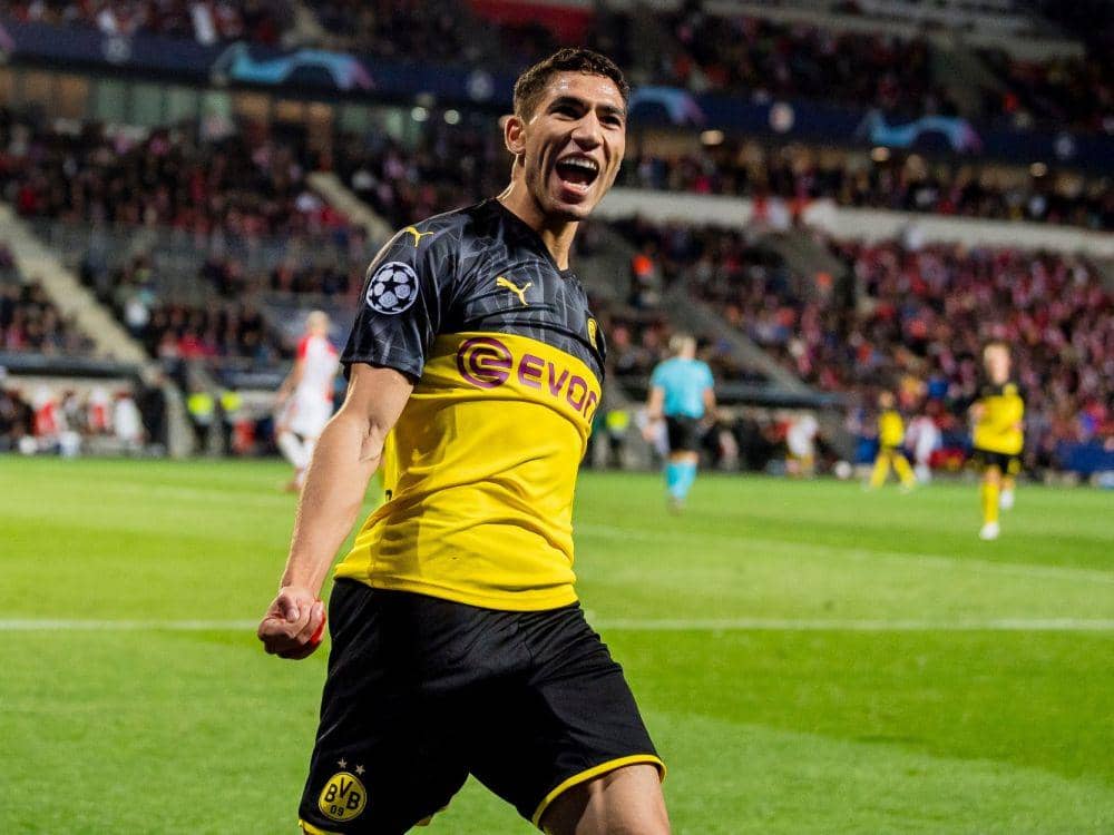 potret Achraf Hakimi (twitter.com/BlackYellow)