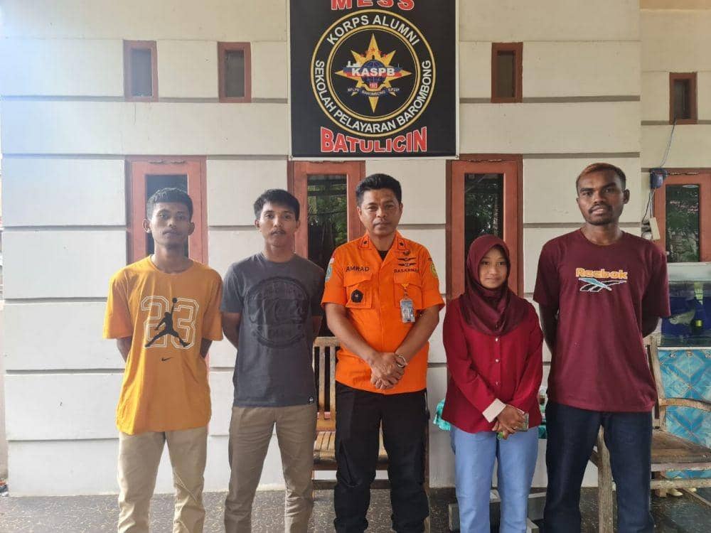 Empat korban selamat berada di mes Batulicin (dok. Istimewa)