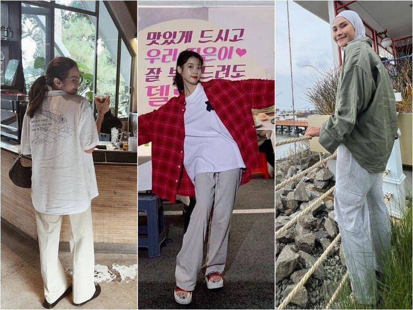 outfit oversized ala artis (instagram.com/enzystoria / dlwlrma /zaskiadyamecca)