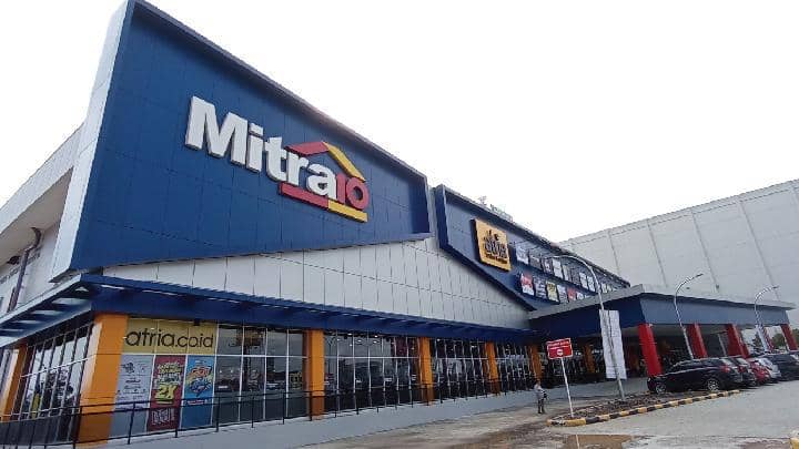 Mitra10 milik PT Catur Sentosa Adiprana Tbk (CSAP). (Website CSAP)