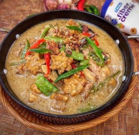 sayur tempe lombok ijo tanpa santan (instagram.com/citra_haries)
