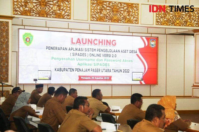 Launching penerapan aplikasi SIPADES online versi 2.0 oleh Pemerintah Kabupaten PPU (IDN Times/Ervan)