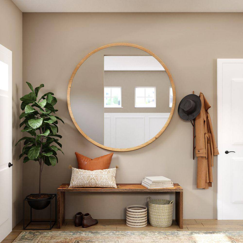 ilustrasi warna alam pada area pintu masuk (unsplash.com/Spacejoy)