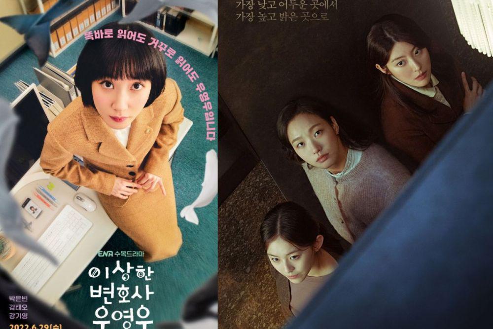 poster Extraordinary Attorney Woo dan Little Women (dok. ENA tv/Extraordinary Attorney Woo | dok. tvN/Little Women)