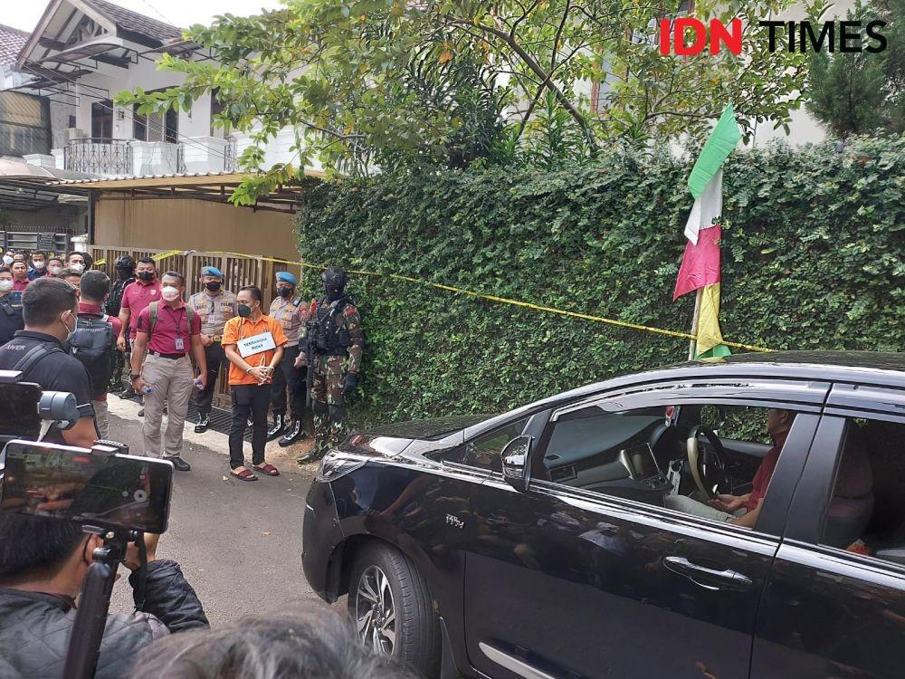 Rekonstruksi Berlanjut dari Jalan Saguling ke Rumah Dinas Ferdy Sambo