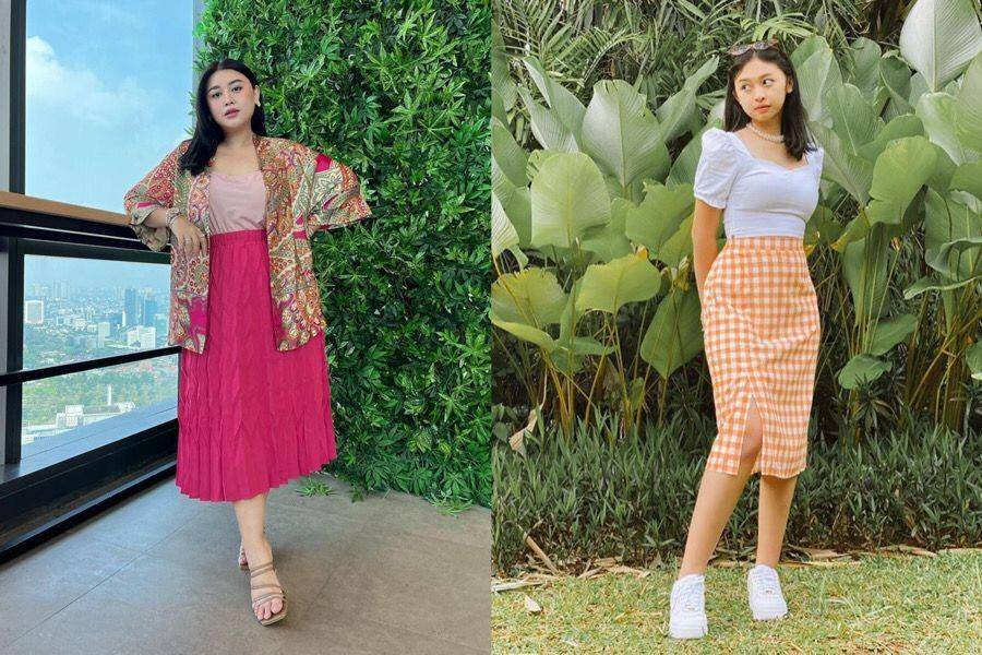 Adu gaya Clarissa Putri vs. Clarinna Putri (instagram.com/clarissaputri_ | instagram.com/clarinnaputri)