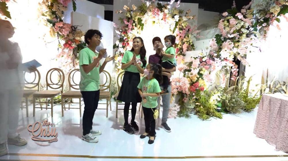 kejutan ulang tahun Sarwendah (youtube.com/the onsu family)
