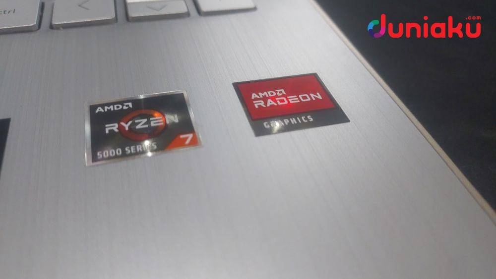 HP 14s dengan AMD Ryzen 7 5700U. duniaku.com/Adhitya Daniel