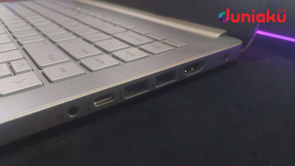 HP 14s dengan AMD Ryzen 7 5700U. duniaku.com/Adhitya Daniel