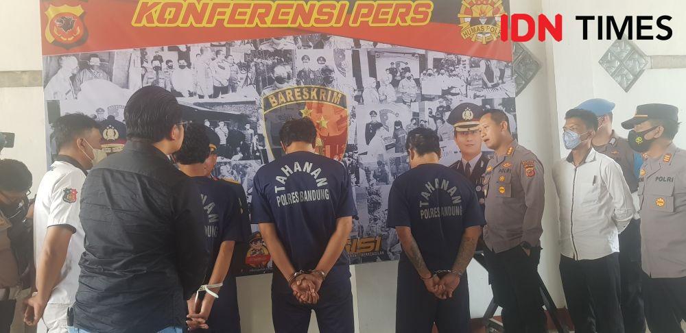Polisi Tangkap Tiga Pelaku Pembacokan Tukang Ojek di Kab Bandung