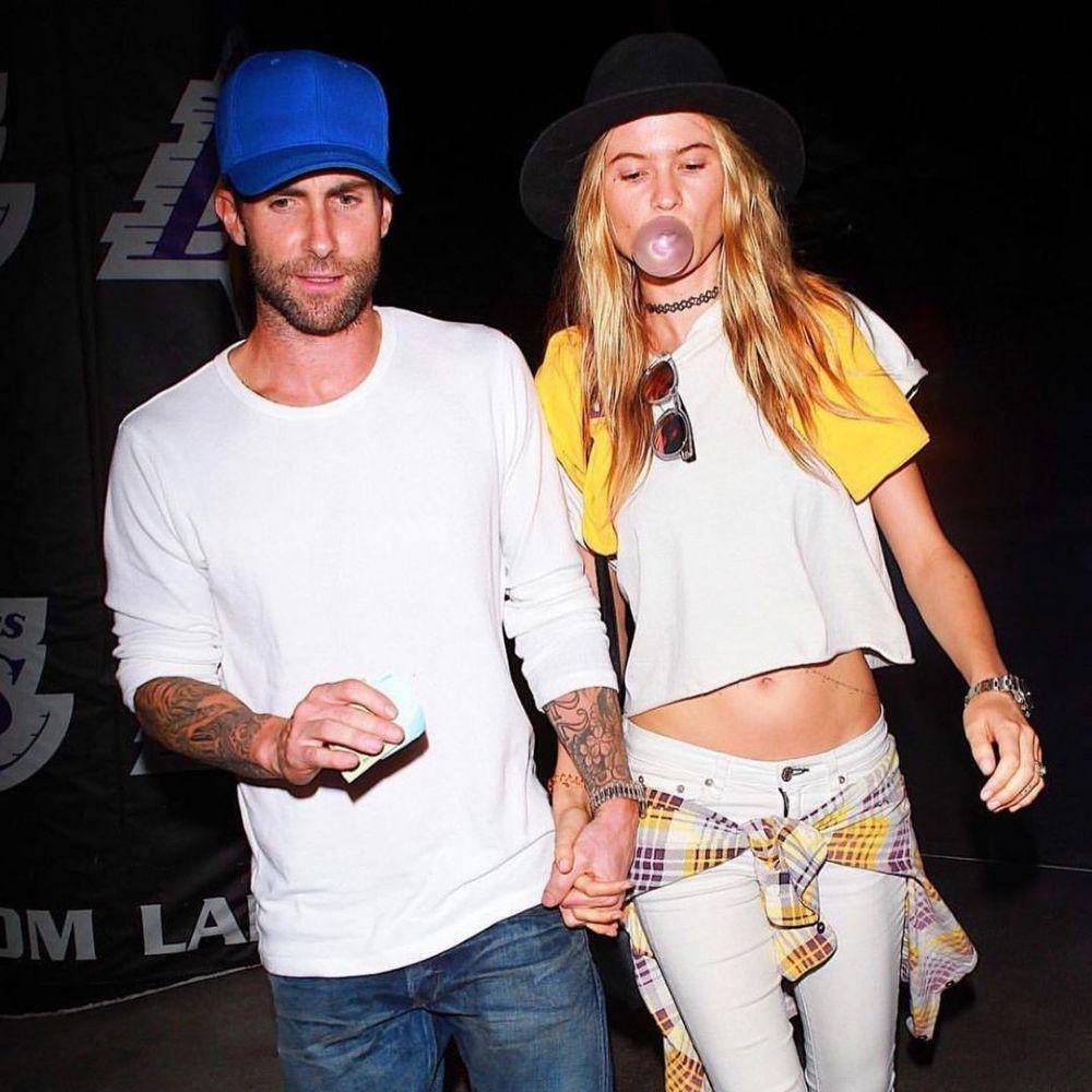potret keren Adam Levine dan Behati Prinsloo (instagram.com/behatiprinsloo)