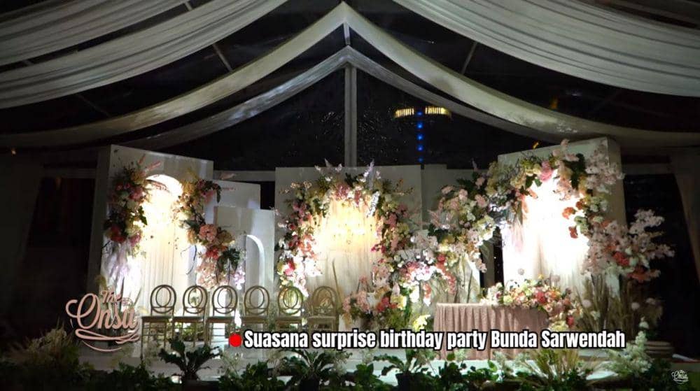 kejutan ulang tahun Sarwendah (youtube.com/the onsu family)