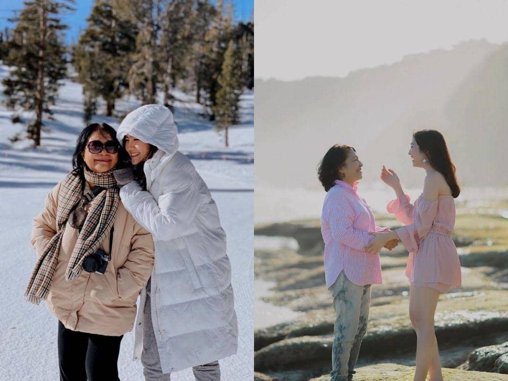 9 Potret Febby Rastanty dan Sang Ibu Liburan hingga ke Luar Negeri!