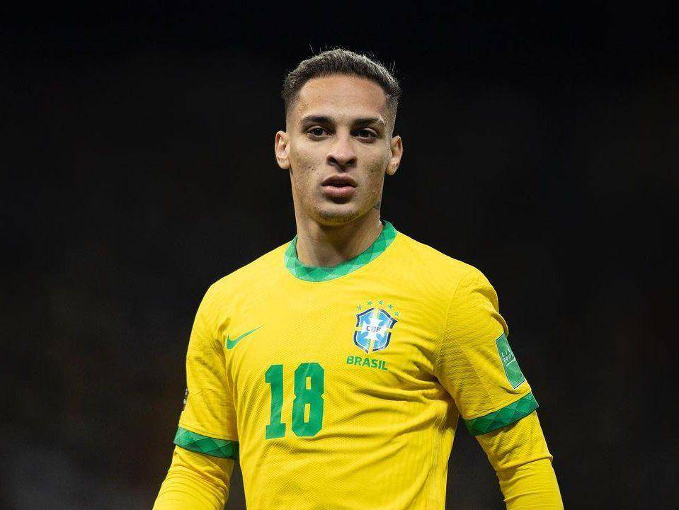 Antony berseragam Timnas Brasil. (instagram.com/antony00)