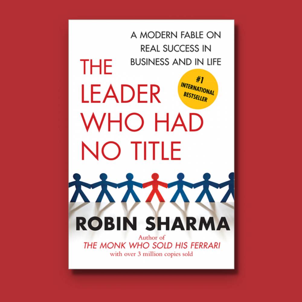 Ilustrasi cover buku A Leader Who Had No Title (dok.Robin Sharma.com)