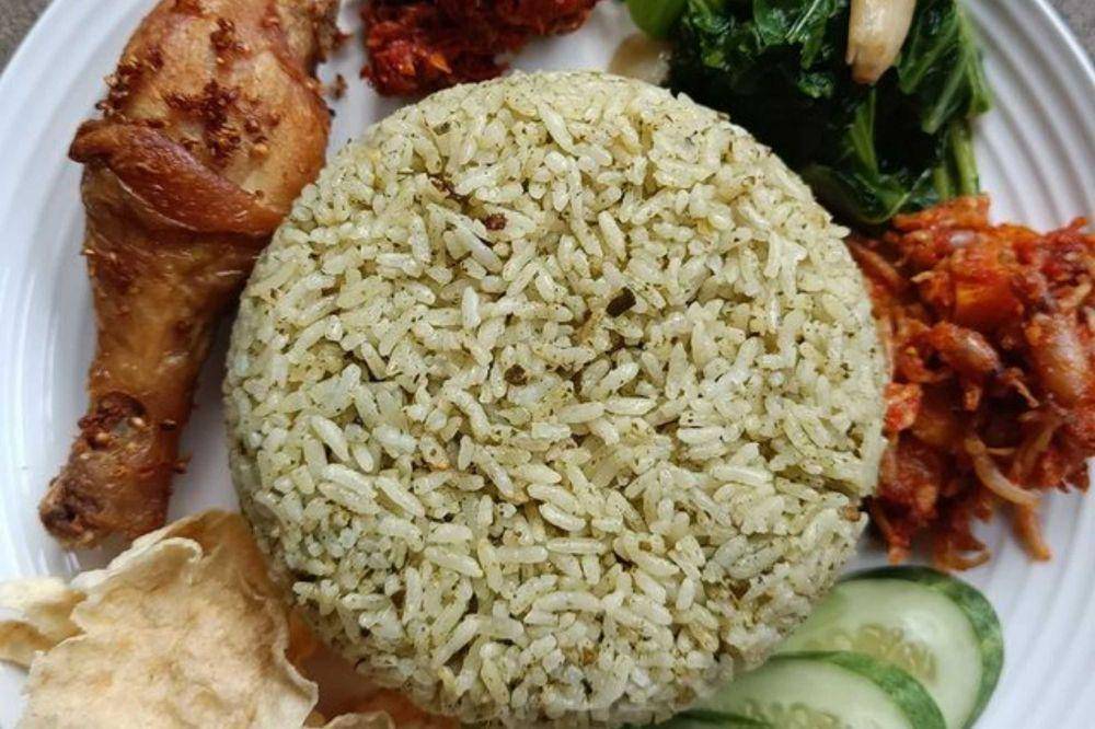 sajian nasi daun jeruk (instagram.com/moonlie77)